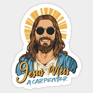 Funny Christ Christian Cross Lover Sticker